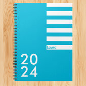 Couleur de tendance - Nom Cyan Vivid et Carnet de 