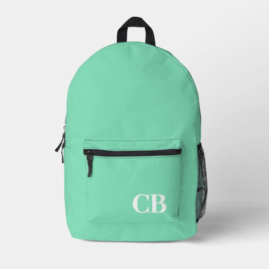 Couleur de tendance - Sac à dos imprimé Monogramme (Recto)