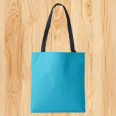 Couleur de tendance - Sac fourre-tout cyan vif