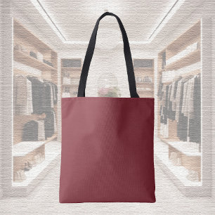 Couleur de tendance - Sac fourre-tout rouge Crimso