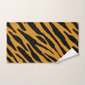 Couleur de tigre Motif Animaux Amoureux (Serviette à main)