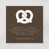 couleur de timbre de fidélité bretzels doux person (Dos)