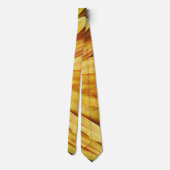 Couleur de tournesol Jaune Brown Cravate masculin (Dos)