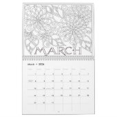 Couleur de votre année Calendrier personnalisé imp (Mar 2026)