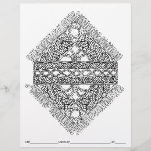 COULEUR DE VOTRE PROPRE Page de coloration de la f