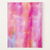 Couleur d'eau Abstraite rose Hello (Dos)