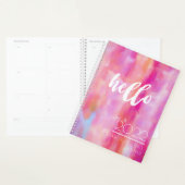 Couleur d'eau Abstraite rose Hello (Devant avec enveloppe)