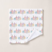 Couleur d'eau douce Pastel Citrouilles Donner Merc (Gant de toilette)