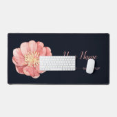 Couleur d'eau Élégante Fleur Florale élégant (Clavier et souris)