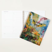 COULEUR D'EAU EN ARBRE DE BANANE - PLANNER (Devant avec enveloppe)