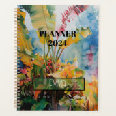 COULEUR D'EAU EN ARBRE DE BANANE - PLANNER (Devant)