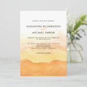 Couleur d'eau | Faire-part de mariage (Debout devant)