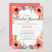 COULEUR D'EAU MODERNE Invitation à la douche de nu (Devant / Derrière)