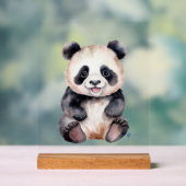 Couleur d'eau pour bébé panda (Neutre)
