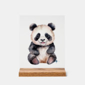 Couleur d'eau pour bébé panda (Recto)