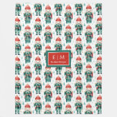 Couleur d'eau rouge vert Noëls couverture (Devant)