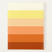 Couleur dégradée Retour à l'école - Nom personnali (Dos)