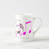 Couleur des Musiques Notes Mugs (Droite)