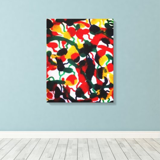 Couleur du voyage - Impression de toile (Insitu (Plancher de Bois))