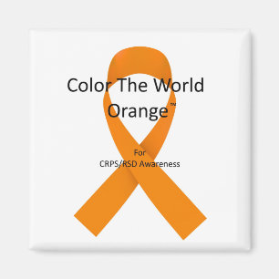 Couleur du World Orange™ pour le Magnet CRPS/RSD