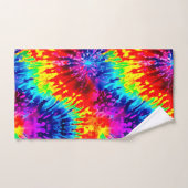 COULEUR DYNAMIQUE MODERNE CRAVATE-DYE (Serviette à main)