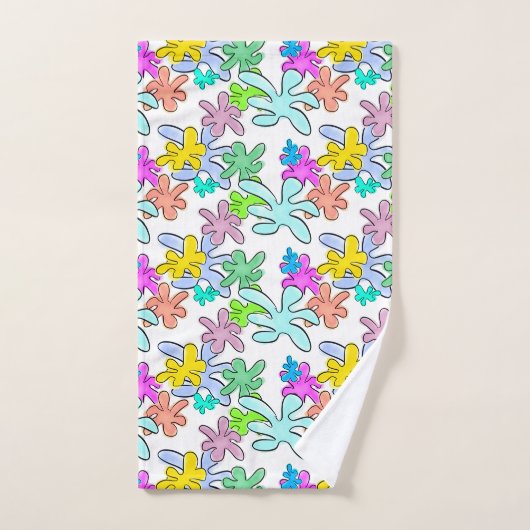 Couleur éclatée (Serviette à main)