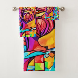 Couleur éclatée : Belle peinture Jésus