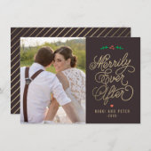 Couleur ÉDITABLE Merrem Jamais Après Carte De Vaca (Devant / Derrière)