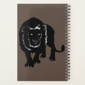 Couleur et année personnalisées du Lion Planner (Dos)