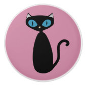 Couleur faite sur commande de chat de mod - bouton (Devant)