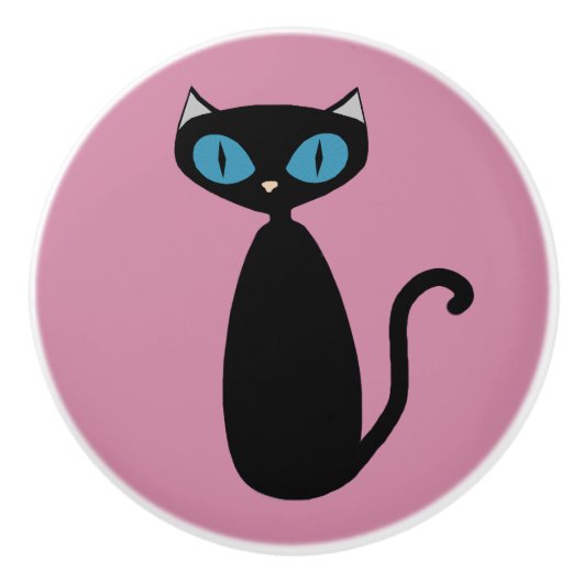 Couleur faite sur commande de chat de mod - bouton (Devant)