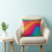 Couleur Flux-Carré Jeu Oreiller (Chaise)