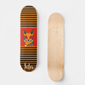 Couleur Fox Funny personnalisé skateboard (Recto)