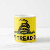 Couleur Gadsden flag tasse à café (Centre)