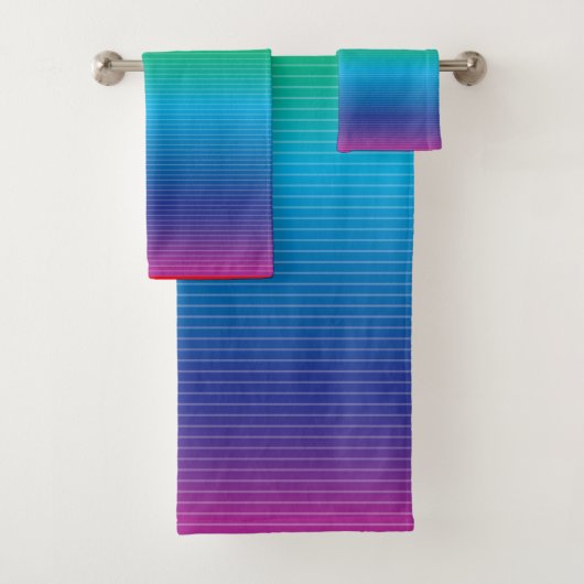 Couleur Gradation avec linge de toilette (En situation)