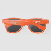 Couleur Guerre Orange Team Lunettes de soleil (Dos)