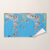 Couleur Koala Koalas Cute Animal Blue Towset (Serviette à main)