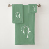 Couleur Matcha monogrammée (En situation)