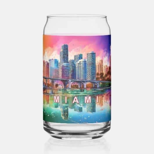 Couleur Miami Skyline (Recto)