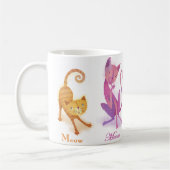 Couleur mignonne Happy Cats Mug (Gauche)