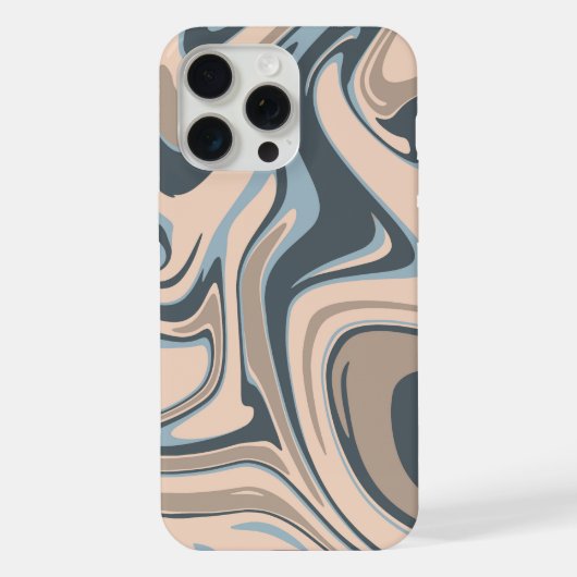 couleur mixte, étui de téléphone couleur ondulée (Verso)