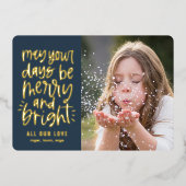 Couleur modifiable de la carte Foil Days (Recto)