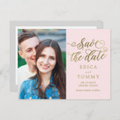 COULEUR MODIFIABLE ÉVITER La Date Carte Postale (Devant / Derrière)