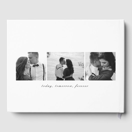 COULEUR MODIFIABLE Livre d'invité Mariage Simply U (Verso)