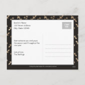 COULEUR MODIFIÉE Joyeuse Carte postale de Noël (Dos)