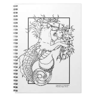COULEUR MOI Carnet Spiral Imaginaire Hippocampus