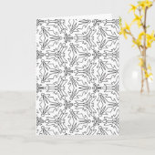 couleur moi dragonfly amour carte de voeux (Fleur jaune)