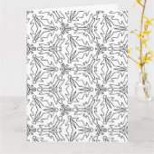 couleur moi dragonfly amour carte de voeux (Fleur jaune)