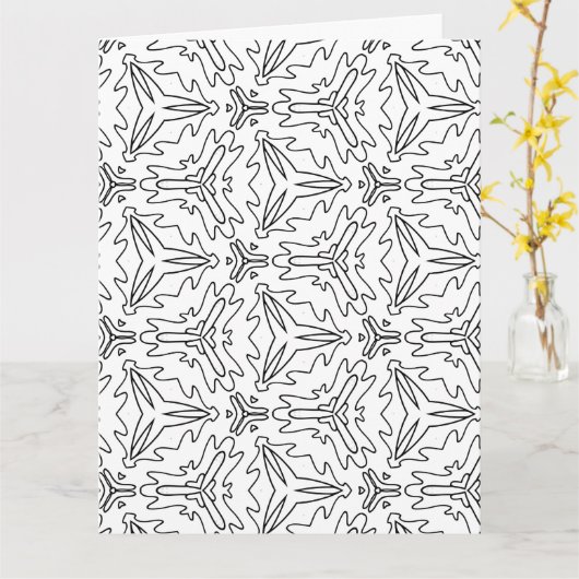 couleur moi dragonfly amour carte de voeux (Fleur jaune)