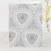 couleur moi joli diamants carte de voeux (Fleur jaune)